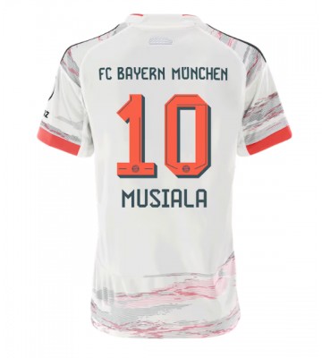 Bayern Munich Jamal Musiala #10 Segunda Equipación Mujer 2025-26 Manga Corta
